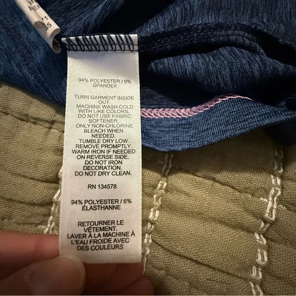 Vineyard Vines Heathered Blue Kids Long Sleeve Tee - Picture 7 of 9